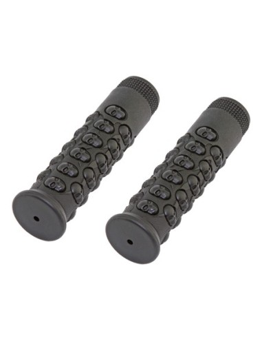 Skull Grips 7/8 long 116mm Kraton Rubber Black.